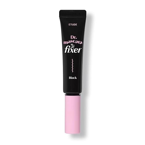 Etude Dr. Mascara Fixer #02 Black - Long-Lasting, Smudge-Proof Eyelash Primer For Korean