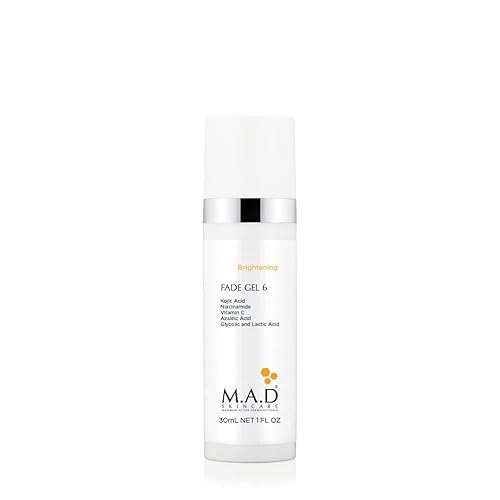 M.A.D Skincare Brightening Fade Gel - Spot Treatment Serum for Sun/Age Spots & Discolorations