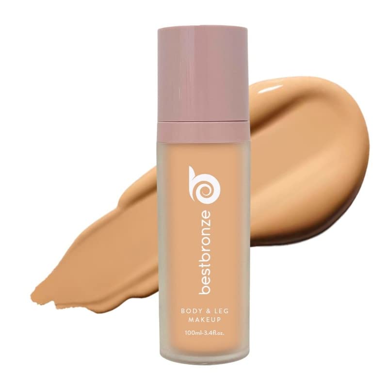 B Bestbronze Best Bronze Bombshell Body & Leg Makeup - Waterproof Concealer, C8 Deep Golden Olive