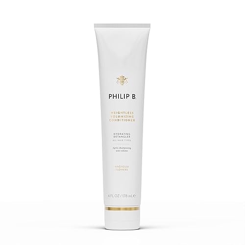 Philip B Weightless Volumizing Conditioner 6 Oz - Ultra-Light Detangler For Body & Shine