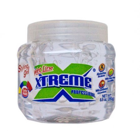 Xtreme Wet Line Extra Hold Styling Gel, 8.8 Oz - Strong Hold Hair Gel By Wetline