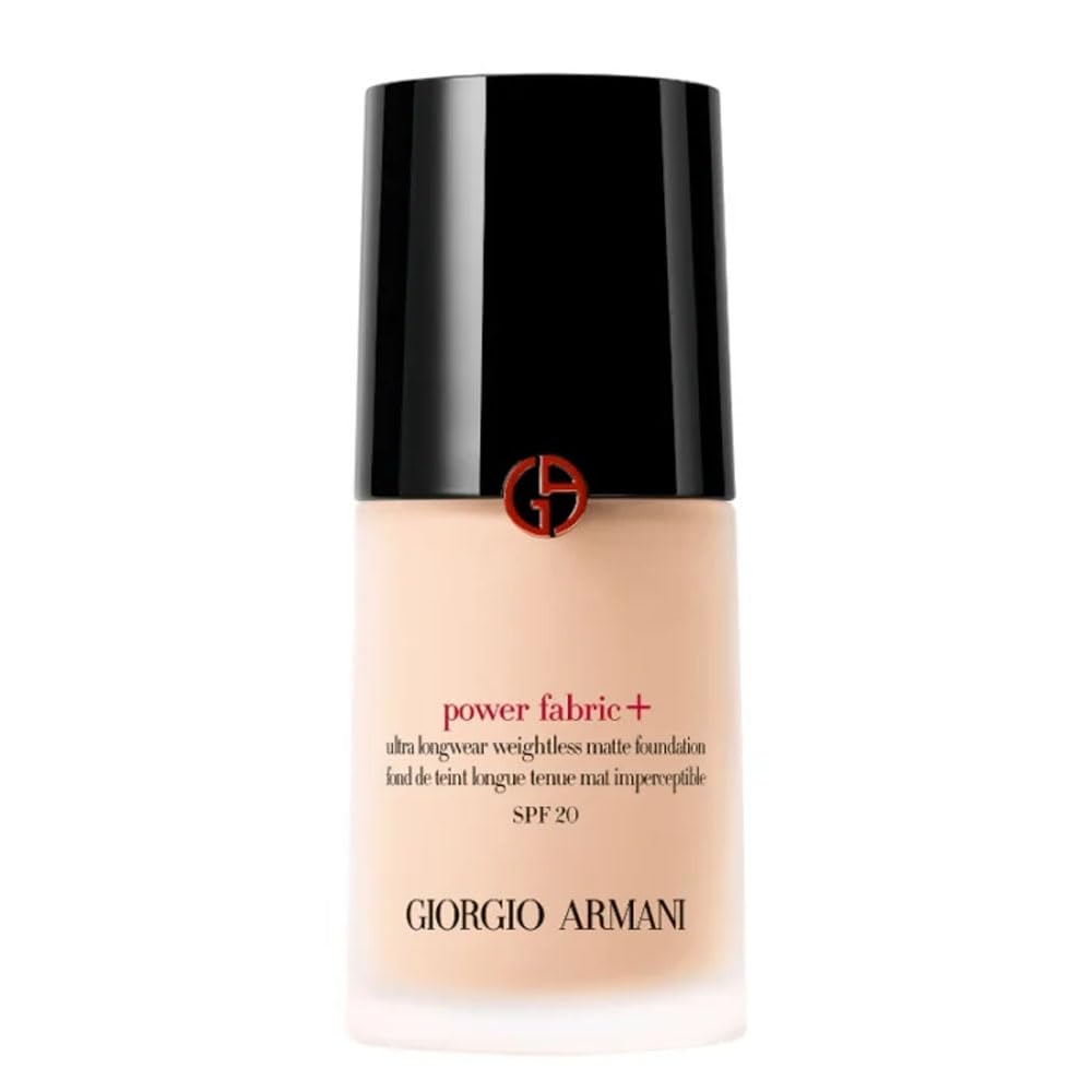 Giorgio Armani Power Fabric Plus Foundation Spf 20 - Weightless Matte - 1 Oz For Women