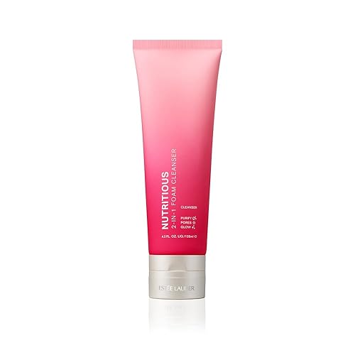 Estée Lauder Nutritious 2-In-1 Foaming Face Cleanser & Mask, Pore Minimizer, 4.