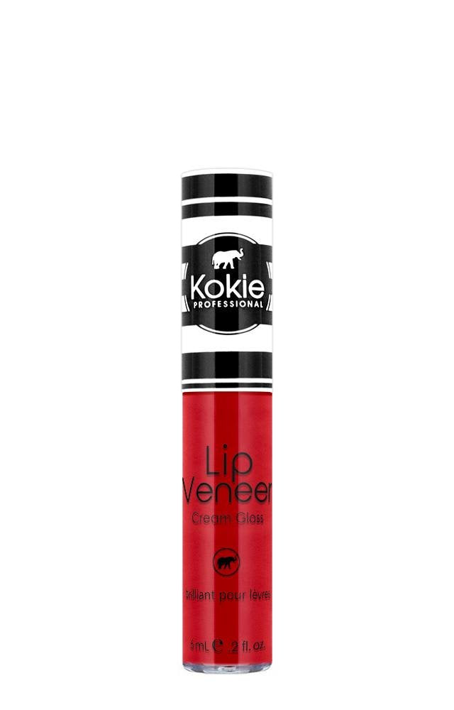 Kokie Cosmetics Lip Veneer Cream Lip Gloss - Mistress, 0.2 Oz, Long-Lasting Shine