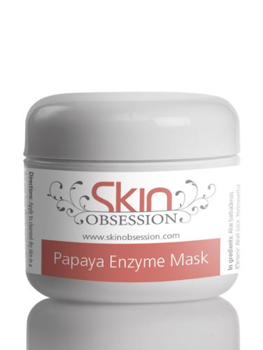 Skin Obsession Papaya Enzyme Mask & Peel - Gentle Exfoliant, 1 Fl Oz, Radiant Skin