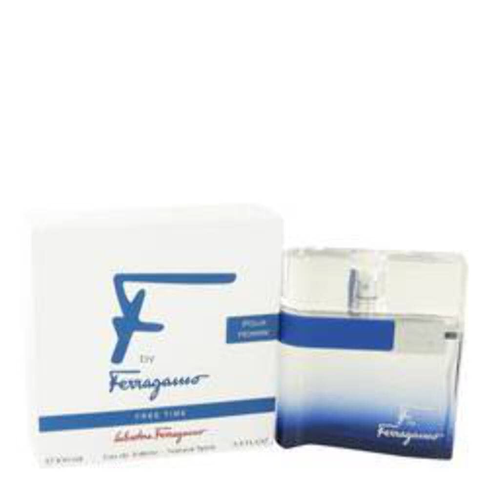 F By Ferragamo Free Time Eau De Toilette Spray 100Ml - Fresh Fragrance For Men