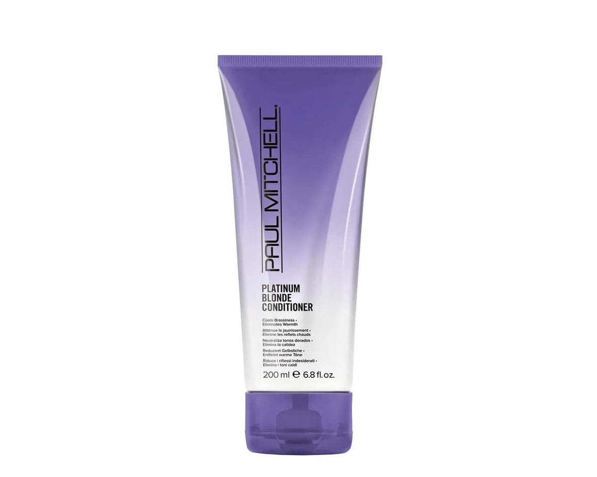 Paul Mitchell Platinum Blonde Purple Conditioner  Cools Brassiness  Eliminates Warmth  For ColorTreated Hair  Naturally Light