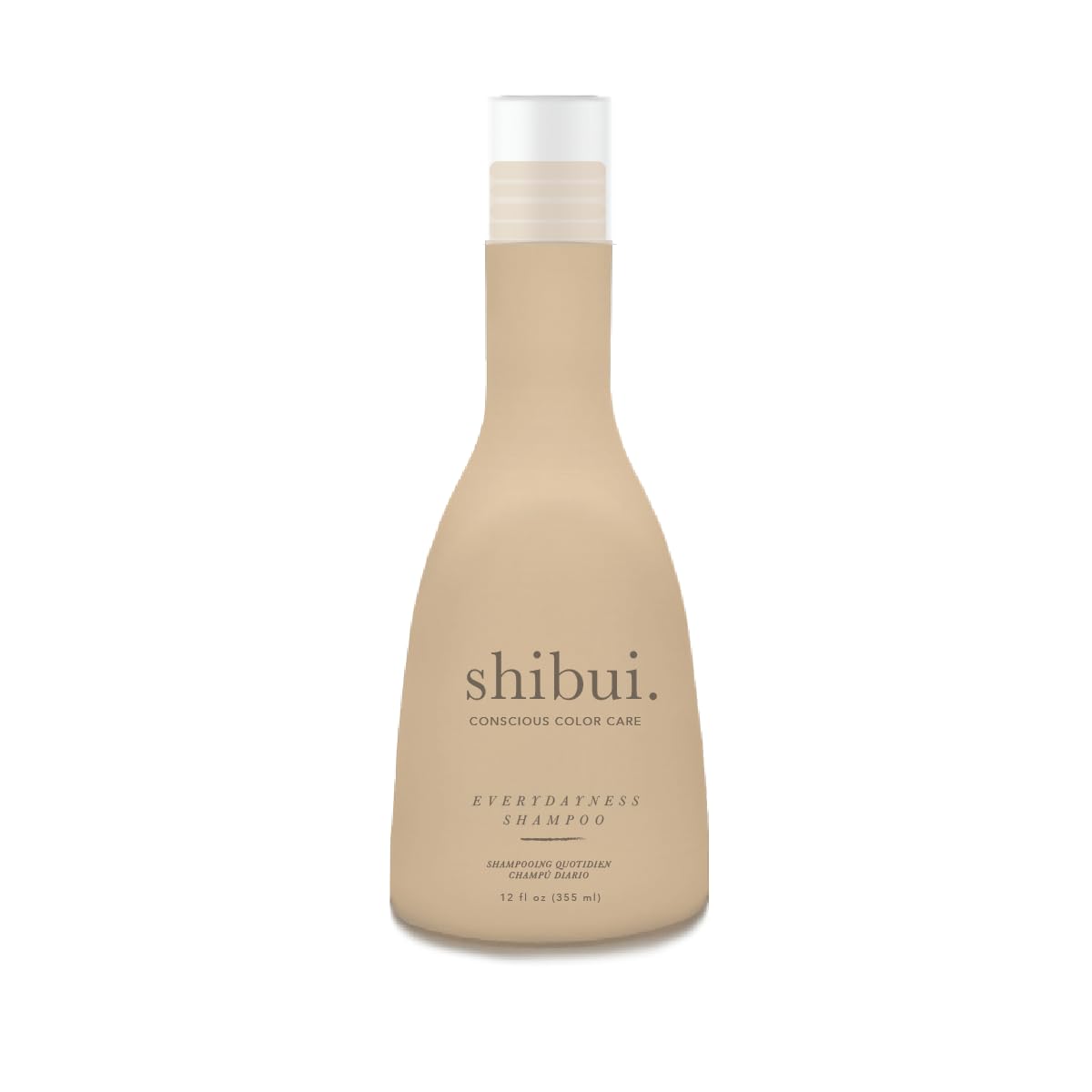 Shibui Everydayness Shampoo - Gentle Daily Cleanser With Rose Water & Saké, 12 Fl Oz, Color-Safe