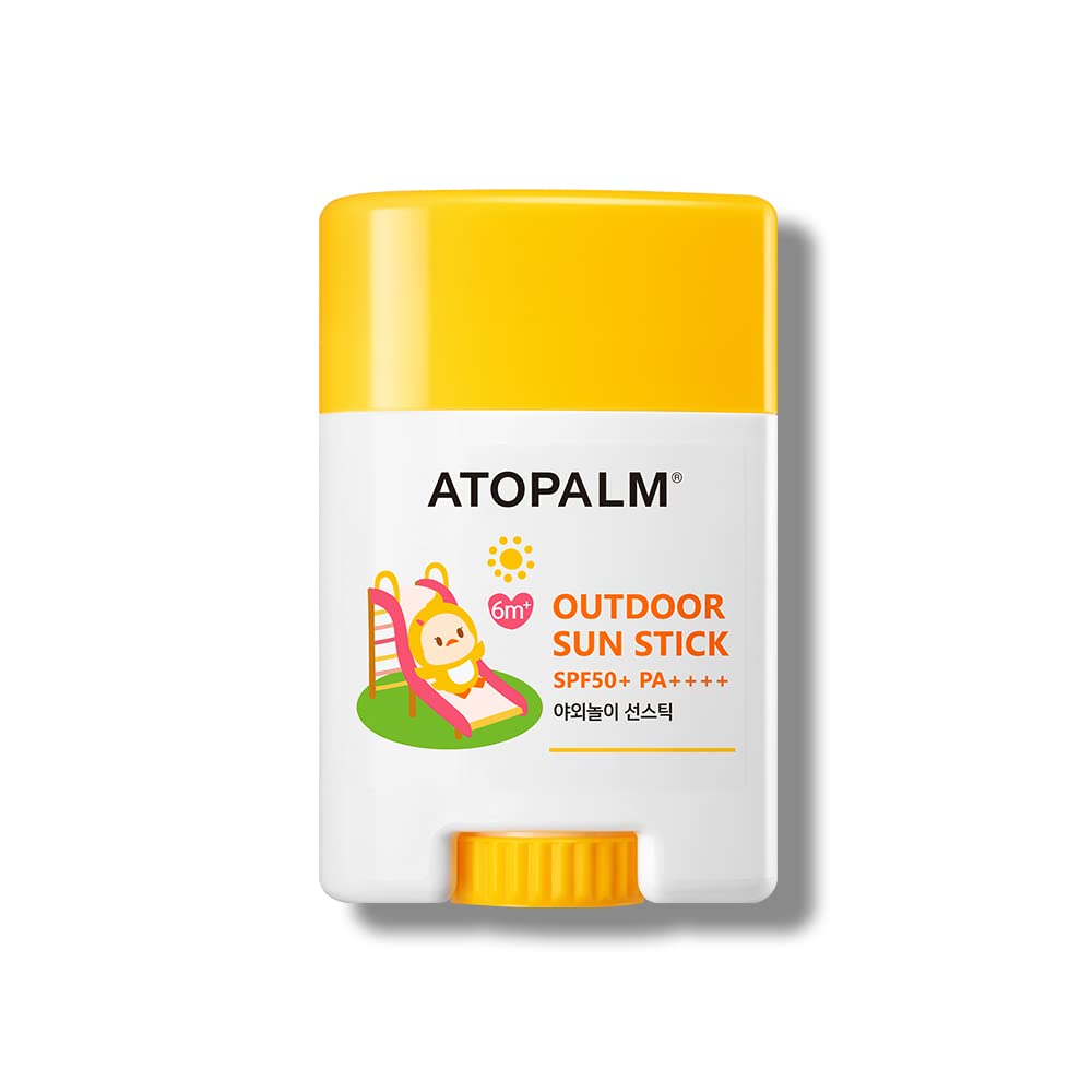 Atopalm Outdoor Sun Stick Spf50+ Pa++++ - Non-Greasy Matte Mineral Sunscreen, 21G