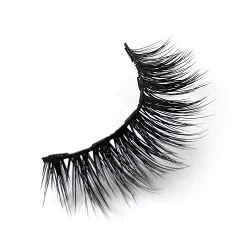 Uptown Lashes Faux Mink Magnetic Eyelashes - 5 Magnet Silk Lashes For Magnetic Eyeliner