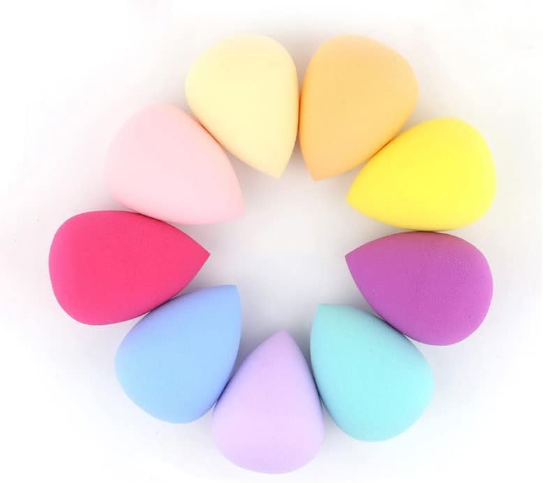 Jjlfresheners 4 Pcs Makeup Sponges Set - Flawless Blender Foundation Puff, Multi Color & Shape