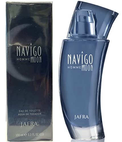 Jafra Navigo Homme Moon Eau De Toilette 3.4 Fl Oz - Men'S Fragrance, Fresh Scent