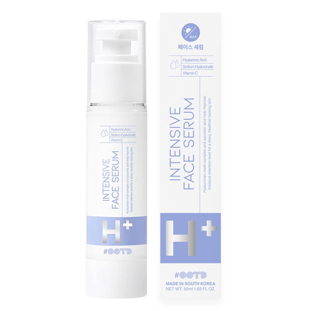 #Ootd Intensive Hydrating Serum With Hyaluronic Acid & Vitamin C, 50G - Moisturizing Face Serum