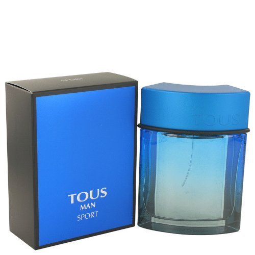 Tous Man Sport Eau De Toilette Spray 3.4 Oz For Men - Fresh Fragrance By Tous