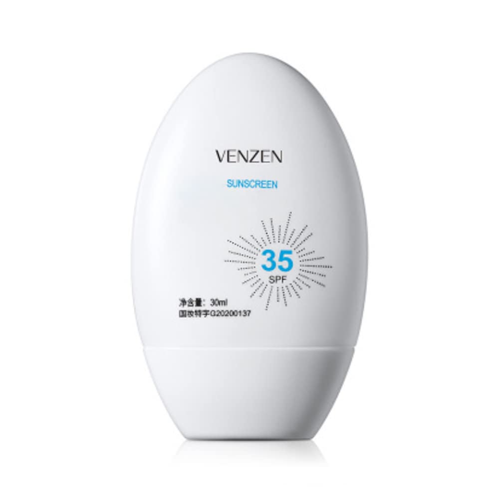 Venzen Sunscreen 35Spf - Waterproof, Deep Hydration, Moisturizing With Nicotinamide & Glycerin 