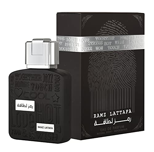 LATTAFA RAMZ SILVER 3.4 Eau de Parfum Spray for Men - Long-Lasting Fragrance, Elegant Scent, Perfect for Daily Wear