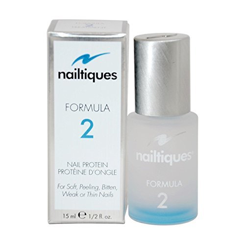 Nailtiques Formula 2 Nail Protein - Clear 15 Ml (0.51 Fl Oz) For Stronger Nails