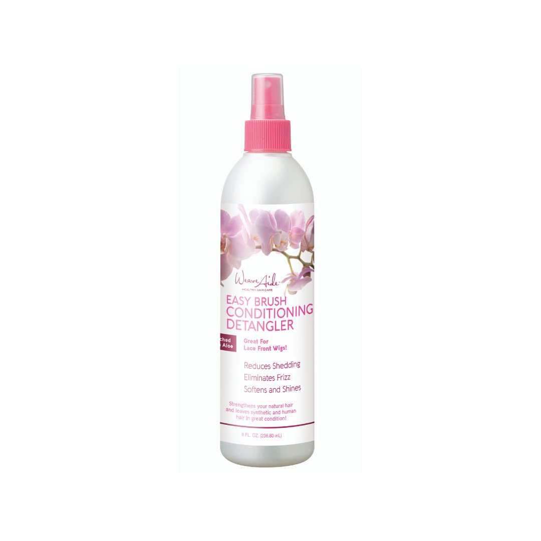 Swing It Weave Aide 8Oz Detangler - Reduces Shedding, Tangles & Frizz For Wigs & Extensions