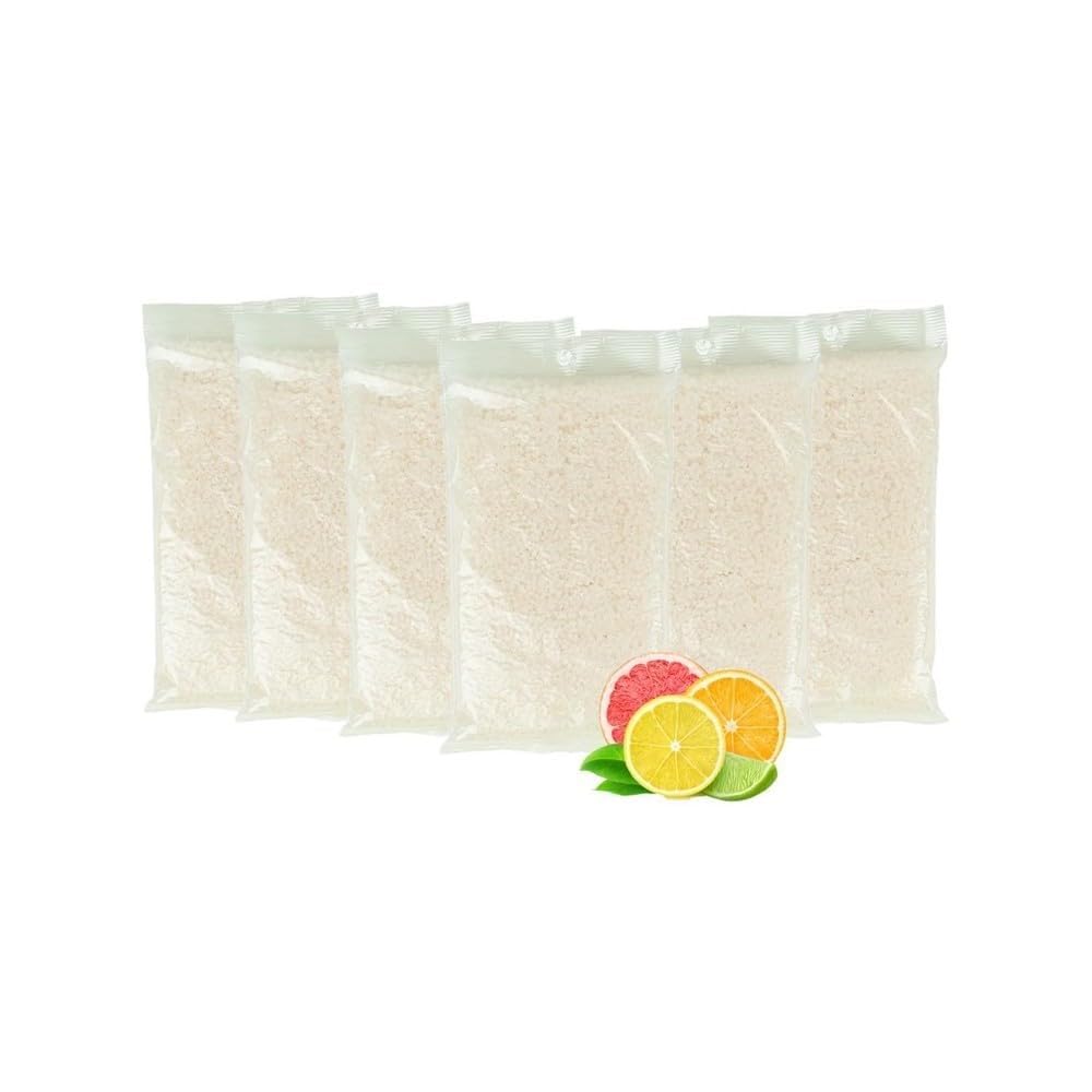 Performa Paraffin Wax Refill - 1 Lb Citrus Scented Beads, Case Of 6 For Paraffin Bath