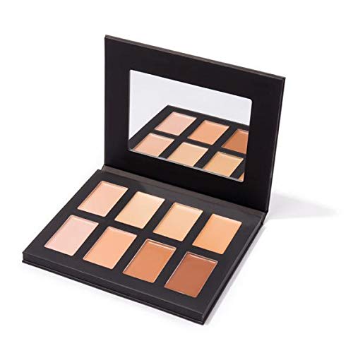 Ms Glamour Concealer Palette - 8 Shades, Full Coverage, Vegan & Cruelty-Free Makeup