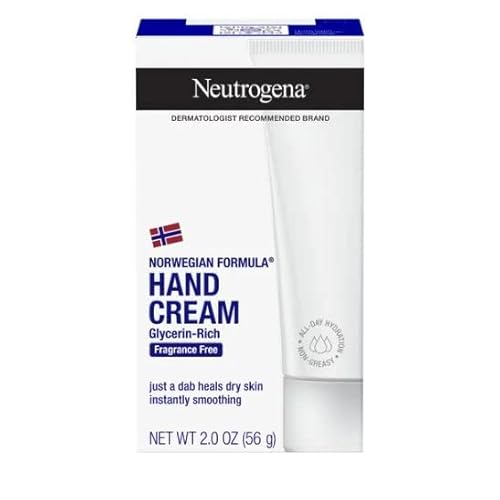 Neutrogena Norwegian Formula Hand Cream, Fragrance Free, 2 Oz - 3 Pack For Hydrated Skin