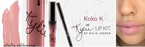 Kylie Cosmetics Koko K Gloss - Pale Pink, 0.32 Ounce, High-Shine Lip Gloss