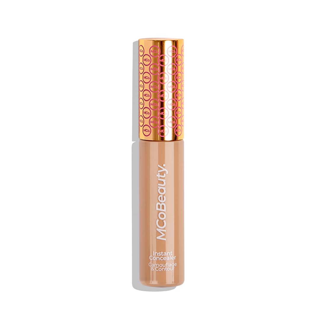 Mcobeauty Instant Camouflage Concealer - Waterproof, Full Coverage, Warm Beige, 0.3 Oz