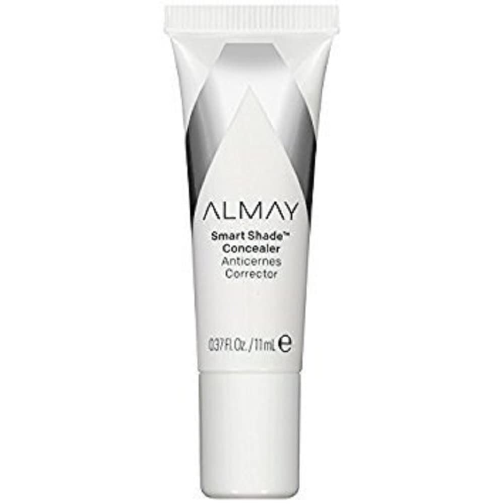 Almay Medium Coverage Concealer, Creamy Finish, Oil Free, Hypoallergenic, 010 My Best Light, 0.37