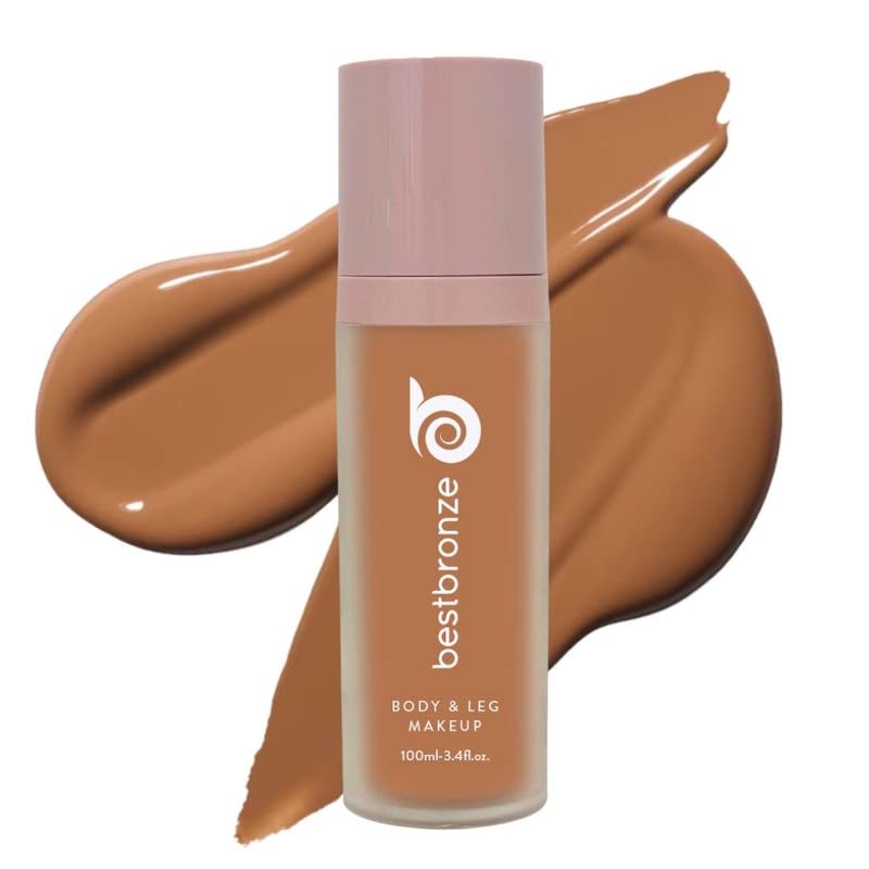 B Bestbronze Best Bronze Bombshell Body & Leg Makeup, Waterproof Concealer, Nc58 Deep Rich Brown