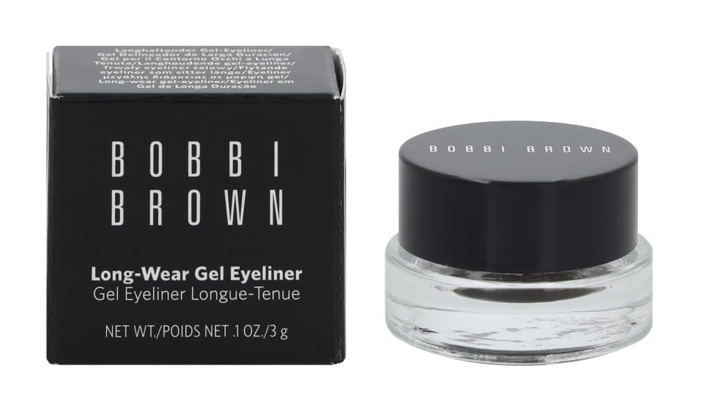 Bobbi Brown Long Wear Gel Eyeliner, Chocolate Shimmer Ink, 0.1 Oz - Waterproof, Smooth Finish