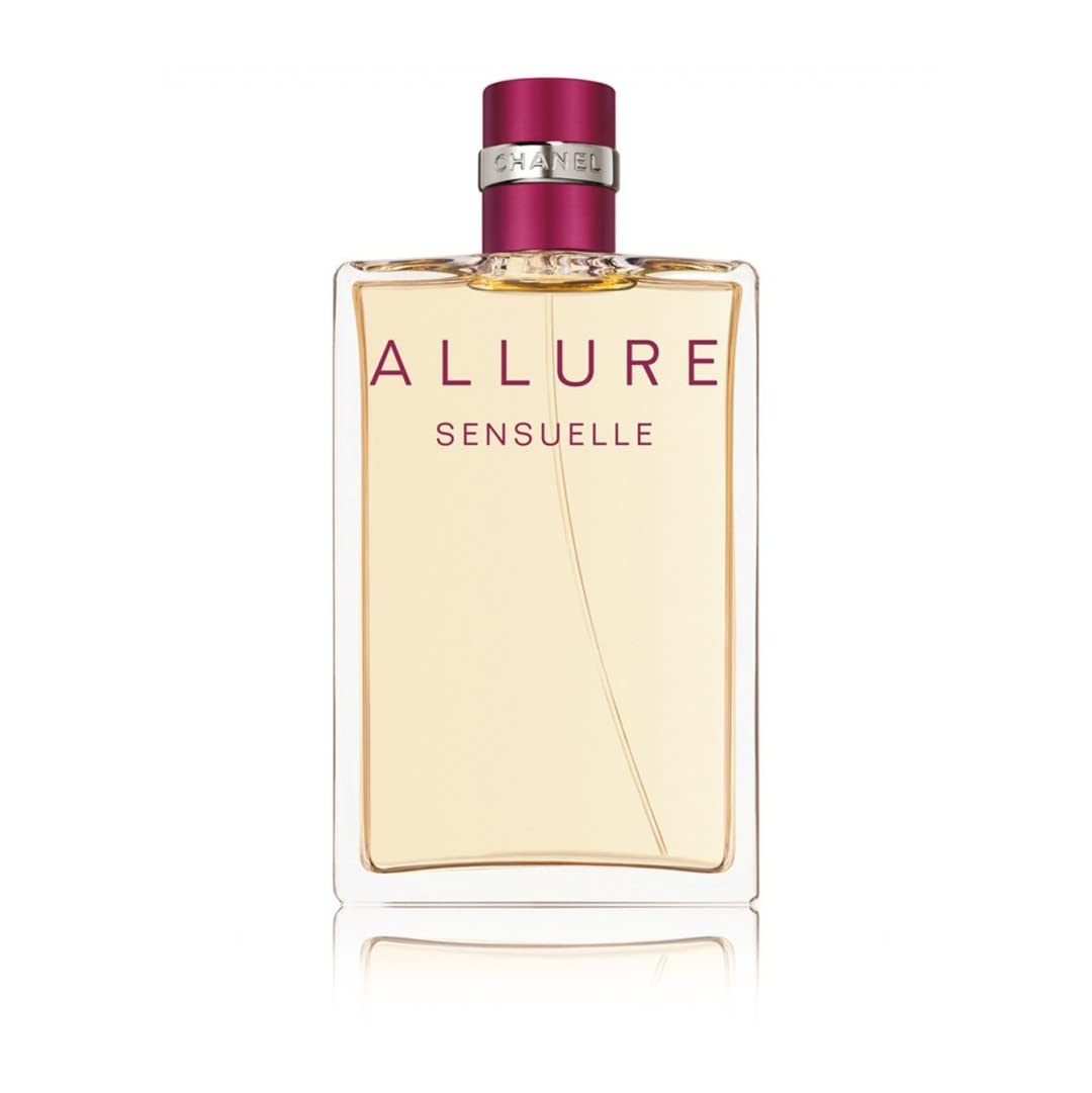 Chanel Allure Sensuelle Eau De Toilette Spray for Women, 3.4 Ounce - Elegant Fragrance for Daily Wear, Long-lasting Scent