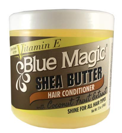 Blue Magic Shea Butter Hair Conditioner With Vitamin E - 12 Oz, Nourishing Moisture For Hair