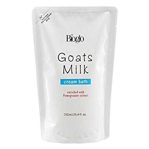 Cosway Bioglo Goats Milk Pomegranate Cream Bath Refill - 1 Count Pack