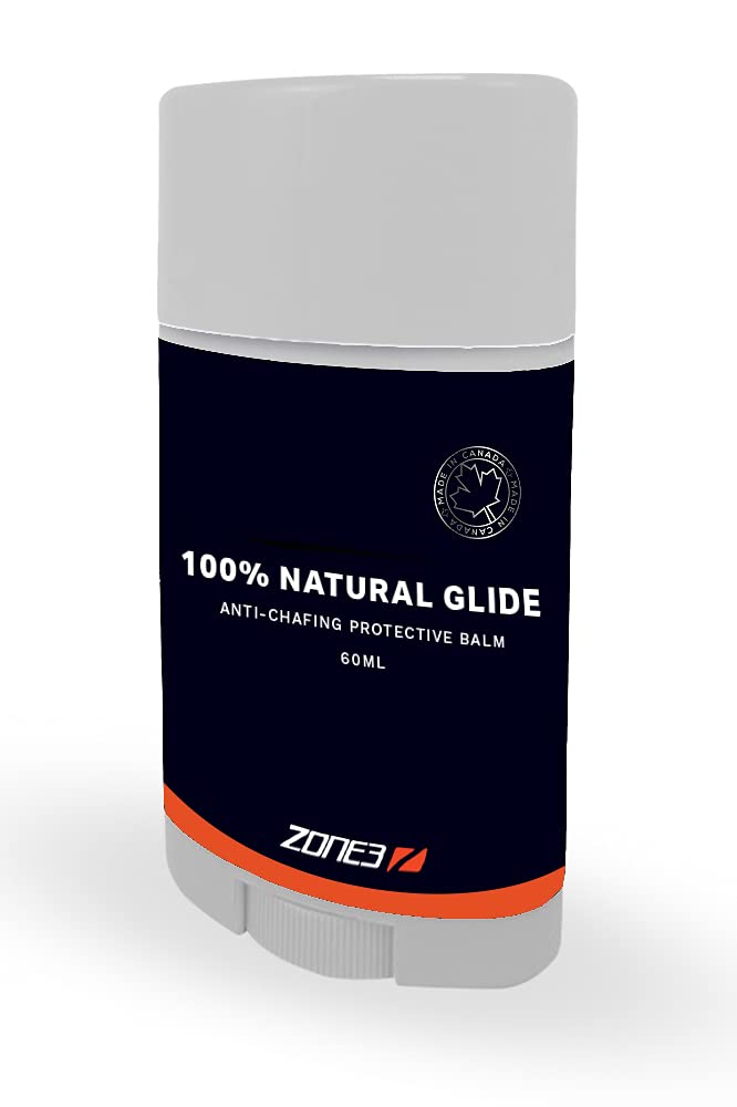 ZONE3 100% Natural Organic Lube Anti-Chafing Balm 60g - Protective Glide Made in Canada