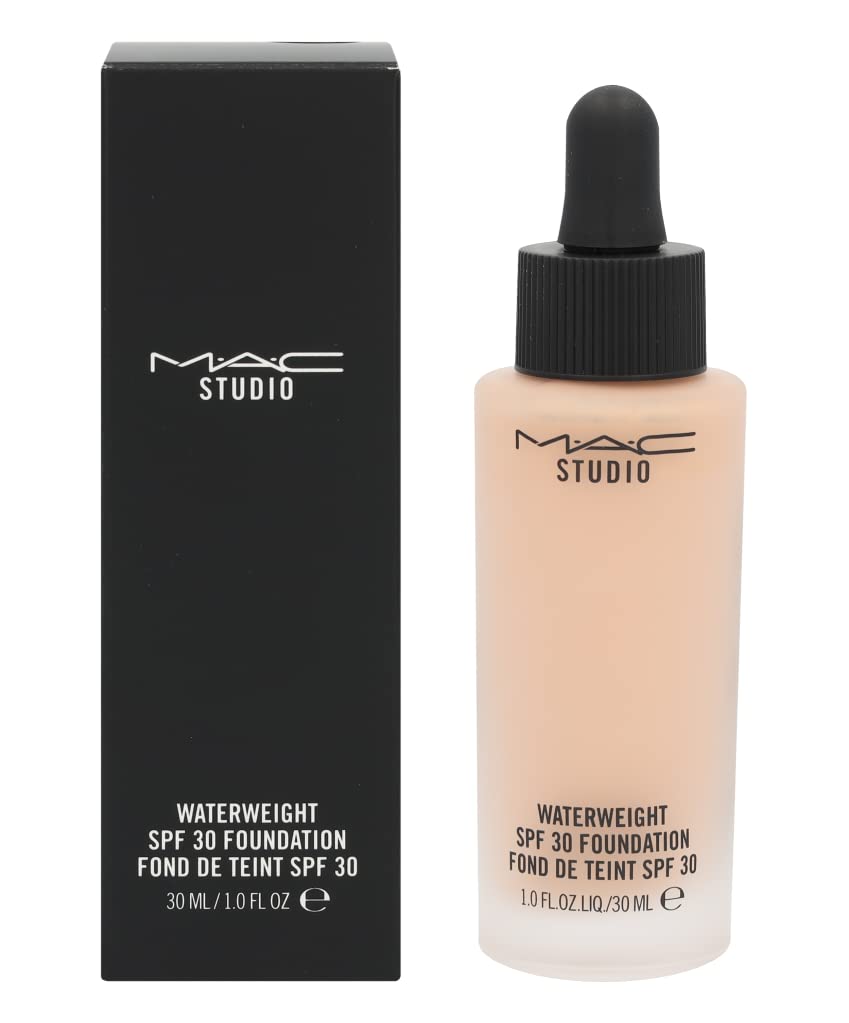 Mac Studio Waterweight Spf 30 Foundation Nc20 - Lightweight, Hydrating Makeup, 1 Fl Oz