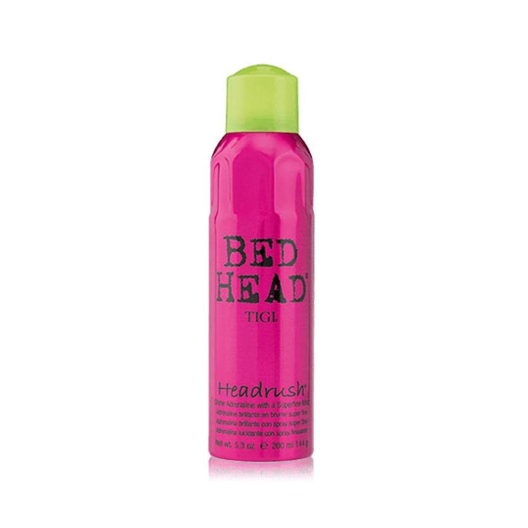 Tigi Bed Head Headrush Spray, 5.3 Oz - Clear Shine Spray For Glossy Hair Finish