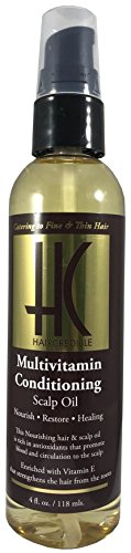 Haircredible Multivitamin Conditioning Scalp Oil - 4Oz Nourishing Hair Treatment