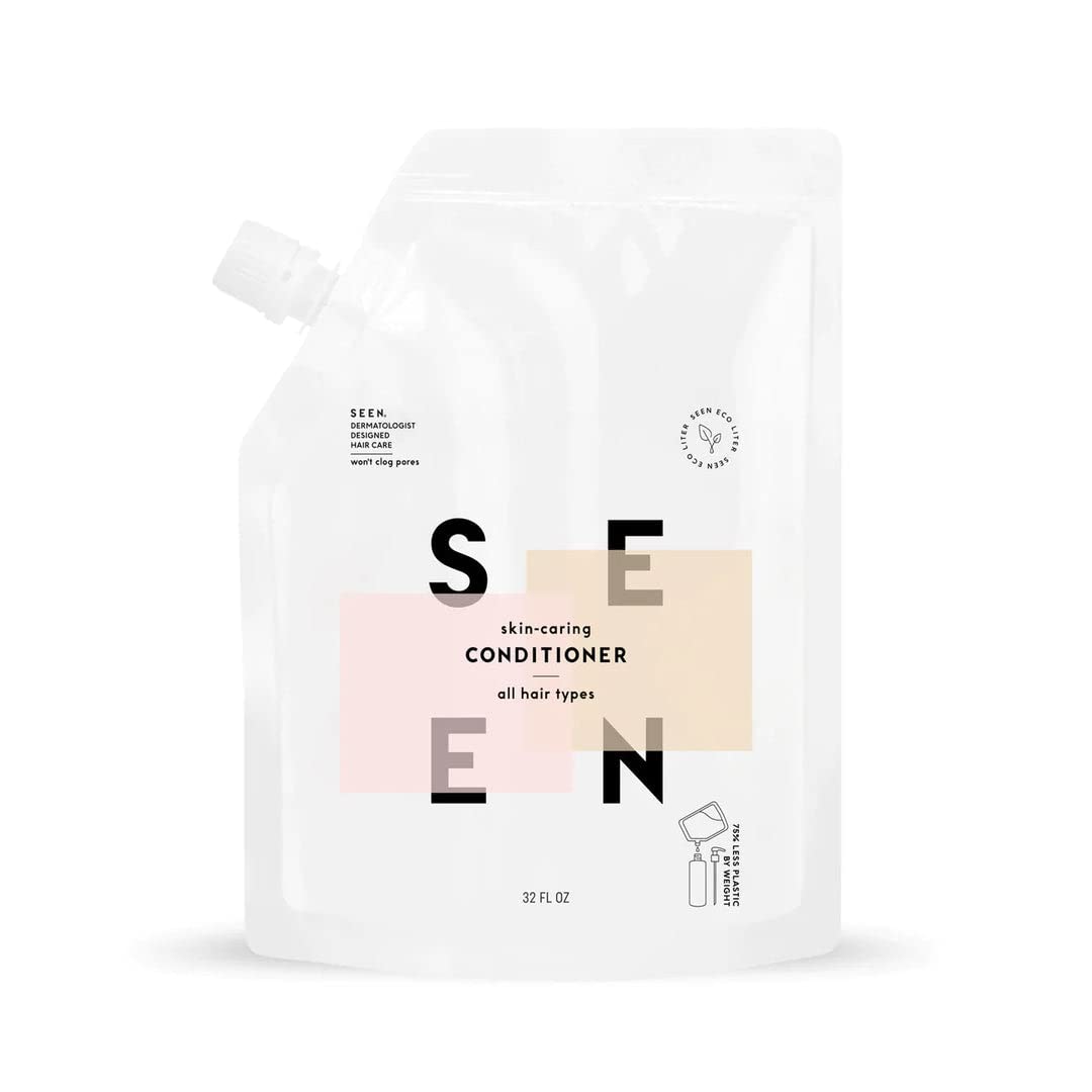 SEEN Eco-Refill Conditioner - Non-Comedogenic, Sulfate-Free for Sensitive & Acne-Prone Skin