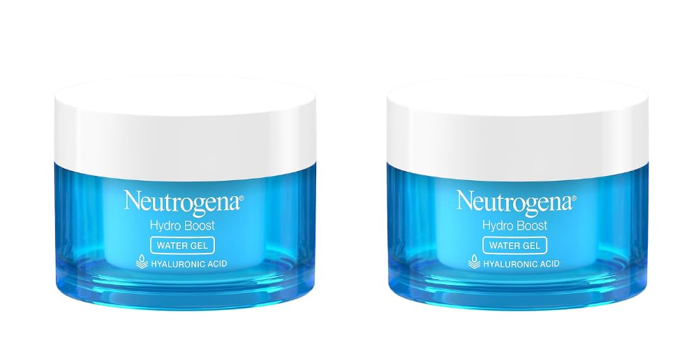 Neutrogena Hydro Boost Water Gel, 1.7 Oz (Pack Of 2) With Hyaluronic Acid For Hydration