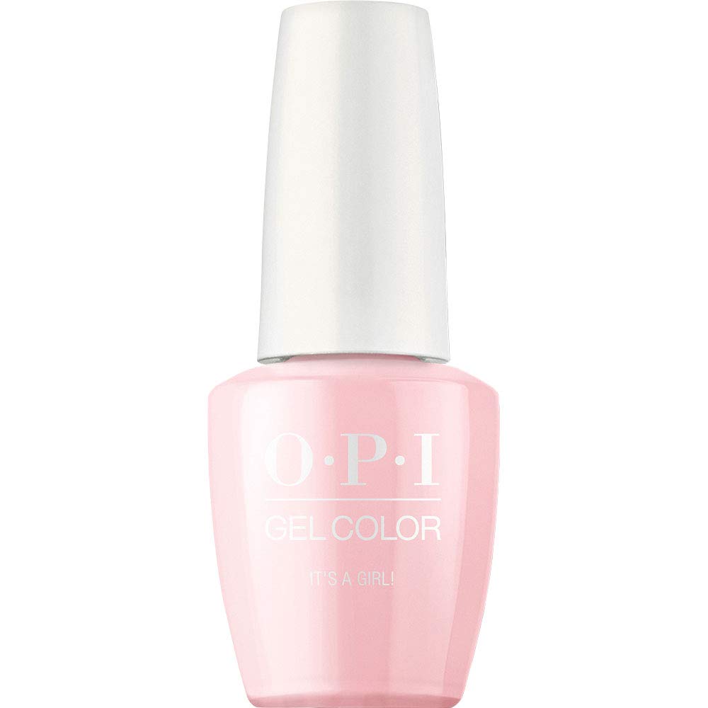 Opi Gelcolor It'S A Girl! Pink Gel Nail Polish, 0.5 Fl Oz - Long-Lasting & Vibrant Color