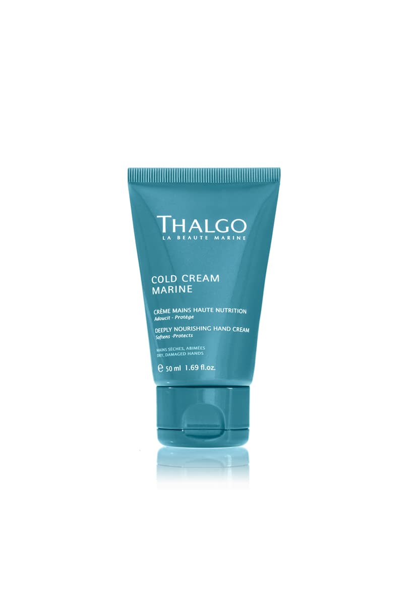 Thalgo Cold Cream Marine Nourishing Hand Cream, 1.69 Fl Oz - Deep Moisture For Dry Skin