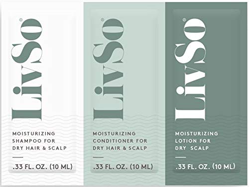 LivSo Shampoo, Conditioner & Scalp Lotion Set - 1 Count (Pack of 1)