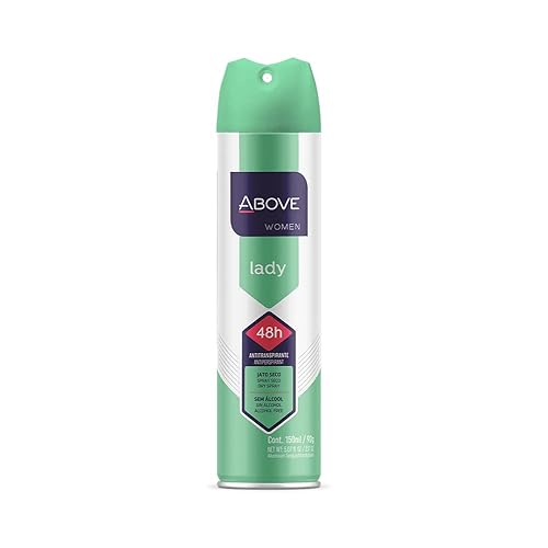 Above 48 Hours Antiperspirant Deodorant For Women - Dry Spray, Stain & Cruelty Free, 5