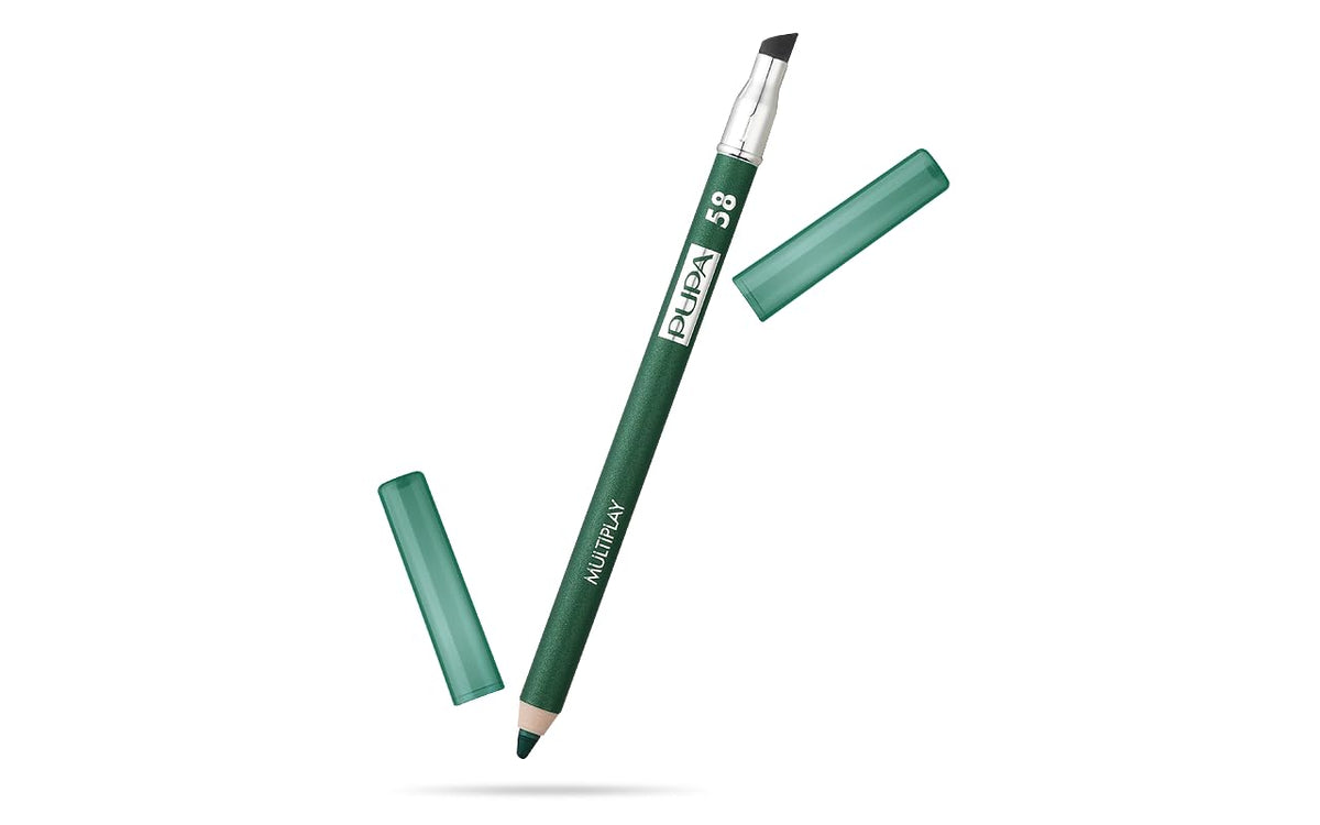 Pupa Milano Multiplay Eye Pencil  Creamy  Blendable Eyeliner With Smudge Tip  Long Wearing  Glamorous Intensity  Smooth And L