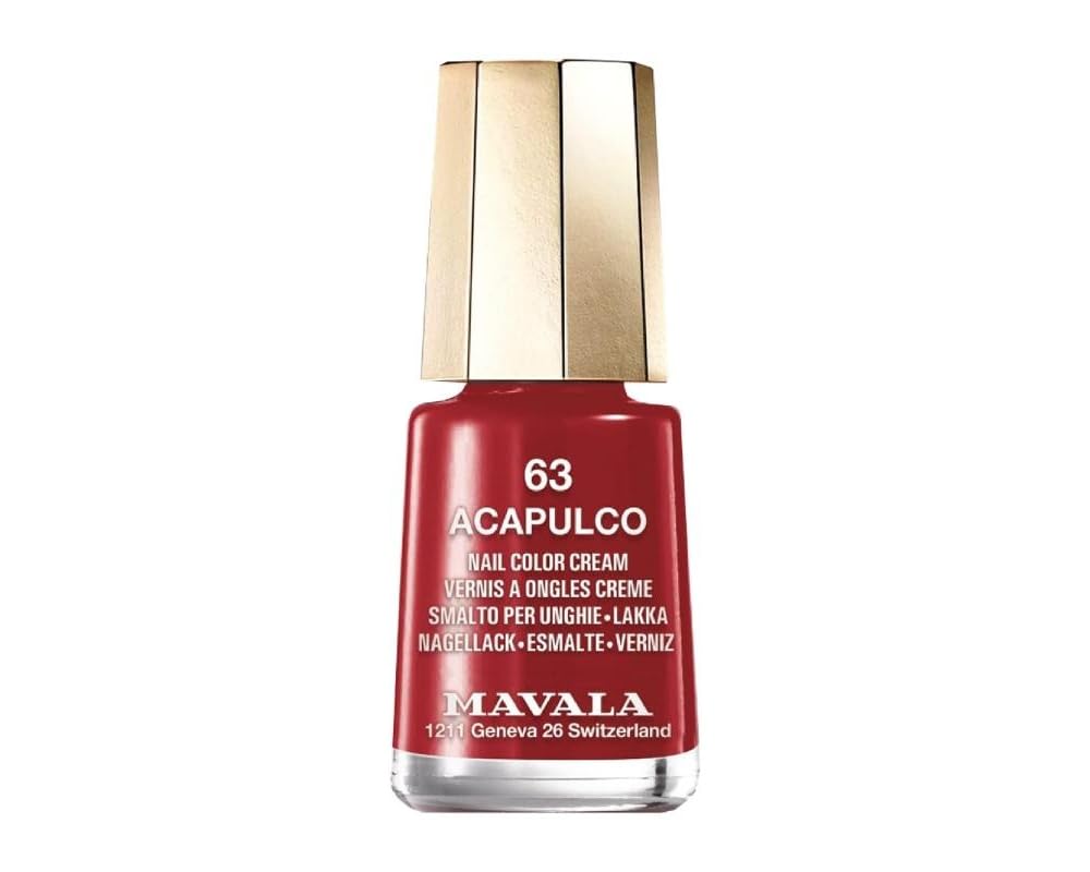 Mavala Nail Color Cream Acapulco-63, 0.17 Ounce - Vibrant Long-Lasting Polish