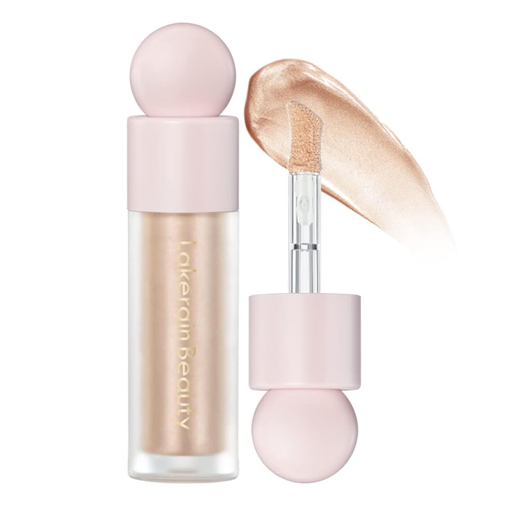 Gecomo Liquid Contour Wand - Highlighter & Bronzer Stick, Dewy Finish, 0.25 Oz - 02 Star