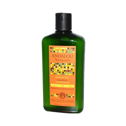 Andalou Naturals Argan Shampoo With Sweet Orange - 11.5 Fl Oz, Nourishing Hair Care