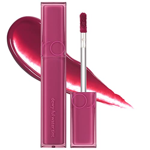 rom&nd DEWY·FUL WATER TINT - 08 BERRY DIVINE, 0.18 Fl Oz, Hydrating Lip