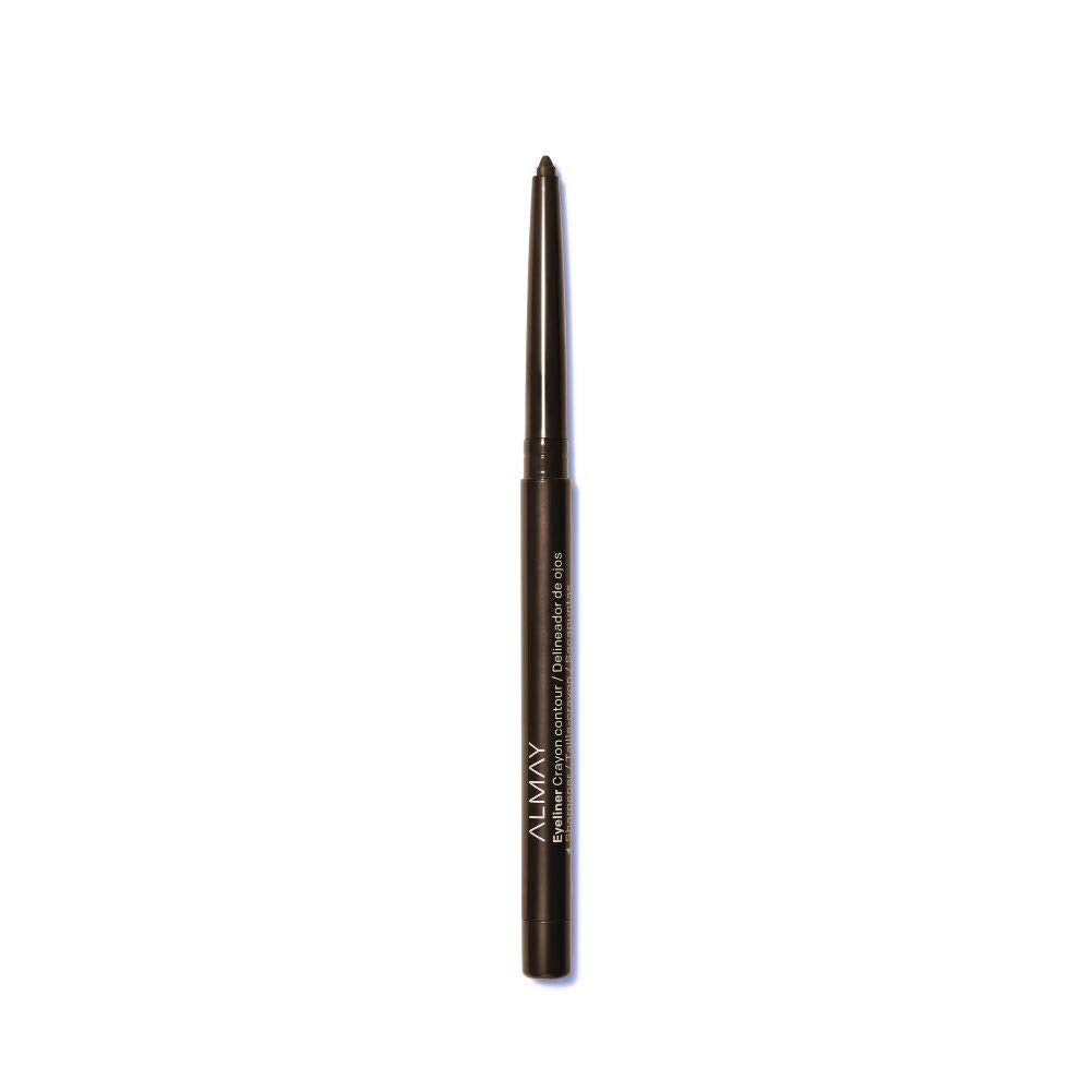 Almay Hypoallergenic Eyeliner Pencil, Brown Topaz, Long-Wearing, Water-Resistant, 0.01 Oz