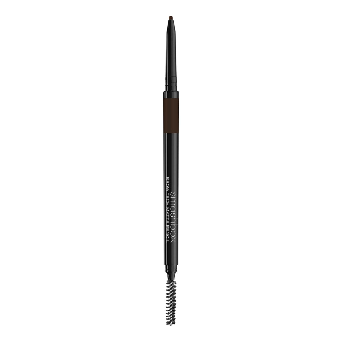 Smashbox Brow Tech Matte Eye Brow Pencil - Waterproof, Smudge Proof, Dark Brown, Long Lasting